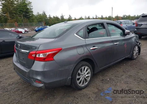 2018 Nissan Sentra Sv z USA, uszkodzony, nr VIN 3N1AB7AP2JL644061